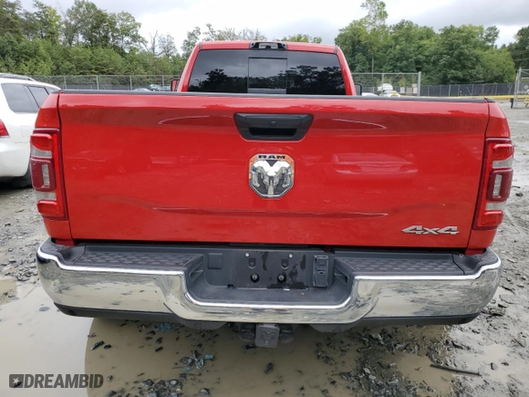 2023 Ram 3500 Tradesman with VIN 3C63RRGL0PG526505, listed as a Copart auction lot 71932814 with 26,014 mi miles and Salvage Title. Bid and sale history available at carsss.com. Image 6.