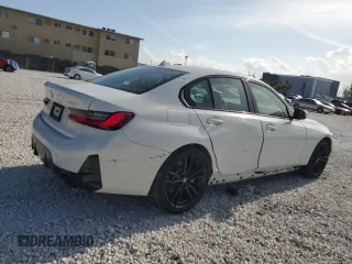 2023 BMW 3 Series 330i with VIN 3MW69FF0XP8D71173, listed as a Copart auction lot 52197215 with 2,290 mi miles and Non repairable. Bid and sale history available at DreamBid. Image 3.