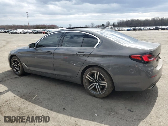 2022 BMW 5 Series 530i xDrive z VIN WBA13BJ0XNWX56782, wystawiony jako Copart lot #50706545 z przebiegiem 86 813 mil mil oraz Szkoda całkowita • Salvage title. Historia ofert i sprzedaży dostępna na DreamBid. Obrazek 2.