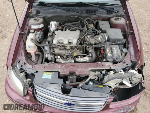 2001 Chevrolet Malibu with VIN 1G1ND52J516172867, listed as a Copart auction lot 85427494 with 192,593 mi miles and Salvage Title. Bid and sale history available at carsss.com. Image 12.