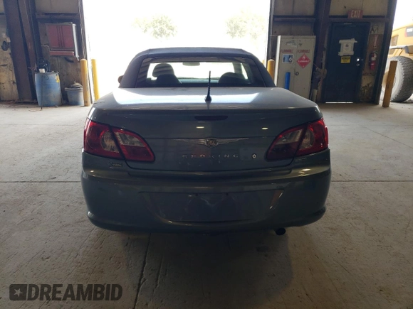 2008 Chrysler Sebring Touring with VIN 1C3LC55RX8N643936, listed as a Copart auction lot 71399594 with 117,486 mi miles and Salvage Title. Bid and sale history available at carsss.com. Image 6.