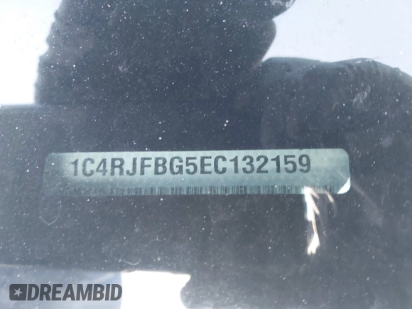 2014 Jeep Grand Cherokee Limited with VIN 1C4RJFBG5EC132159, listed as a IAAI auction lot 42604916 with 248,954 mi miles and . Bid and sale history available at DreamBid. Image 9.
