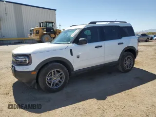 2025 Ford Bronco Sport Big Bend with VIN 3FMCR9BN9SRE07877, listed as a Copart auction lot 59724965 with 3,144 mi miles and Salvage title. Bid and sale history available at DreamBid. Image 1.