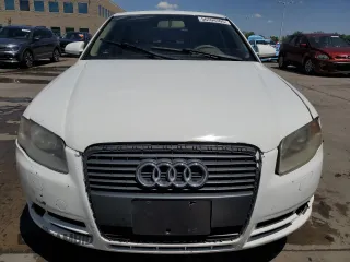2007 Audi A4 2.0T with VIN WAUDF78E87A203390, listed as a Copart auction lot 56594595 with 122,328 mi miles and Salvage title. Bid and sale history available at DreamBid. Image 5.