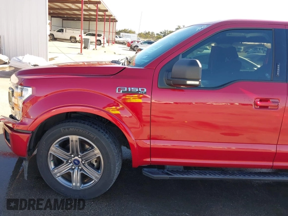 2020 Ford F-150 XL with VIN 1FTEW1C58LKE36430, listed as a IAAI auction lot 41390339 with 54,747 mi miles. Bid and sale history available at carsss.com. Image 20.