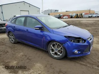 2013 Ford Focus SE with VIN 1FADP3F25DL214614, listed as a Copart auction lot 50951125 with 122,614 mi miles and Salvage Title. Bid and sale history available at carsss.com. Image 4.