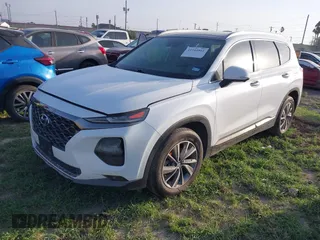 2020 Hyundai Santa Fe Limited with VIN 5NMS53ADXLH217959, listed as a IAAI auction lot 41941861 with 1 mi miles. Bid and sale history available at carsss.com. Image 17.