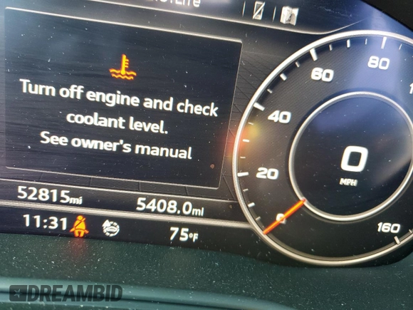 2018 Audi Q5 Premium Plus with VIN WA1BNAFY5J2196689, listed as a Copart auction lot 66144602 with 52,815 mi miles. Bid and sale history available at carsss.com. Image 8.
