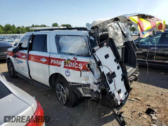 2020 Ford Expedition Max XL с VIN 1FMJK1GT3LEA58644, выставлен на аукционе Copart как лот 60443454 с пробегом Не указан миль и Списание • Salvage title. История ставок и продаж доступна на DreamBid. Изображение 2.