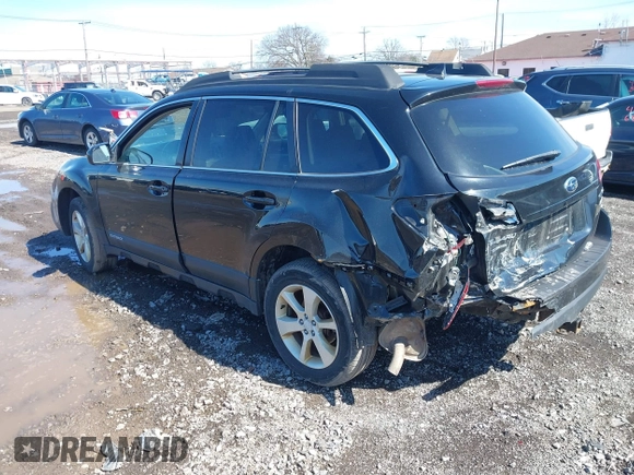 2014 Subaru Outback Premium with VIN 4S4BRBDC1E3261766, listed as a IAAI auction lot 41936461 with 176,649 mi miles and . Bid and sale history available at DreamBid. Image 3.