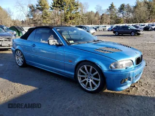 2002 BMW 3 Series 330Ci with VIN WBABS53472JU93846, listed as a Copart auction lot 43951675 with 202,663 mi miles and Clean title. Bid and sale history available at DreamBid. Image 4.