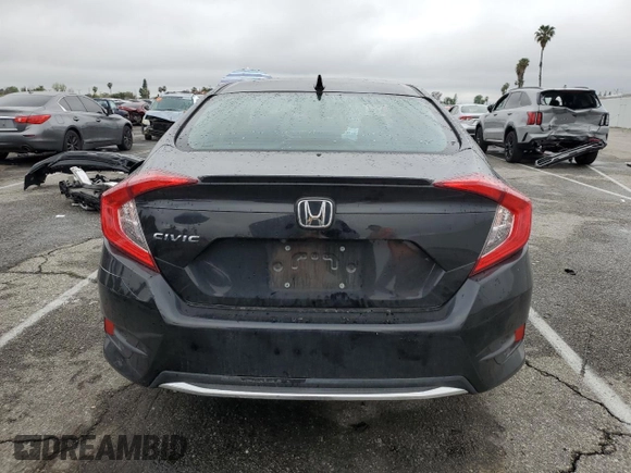 2020 Honda Civic Sedan EX-L with VIN 19XFC1F73LE214780, listed as a Copart auction lot 51252205 with Not Provided miles and Salvage Title. Bid and sale history available at carsss.com. Image 6.
