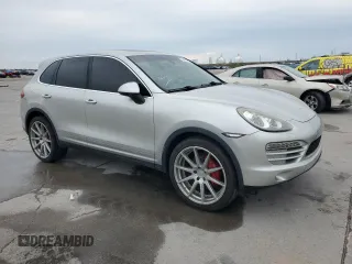 2011 Porsche Cayenne with VIN WP1AA2A2XBLA09320, listed as a Copart auction lot 54893525 with Not provided miles and Salvage title. Bid and sale history available at DreamBid. Image 4.