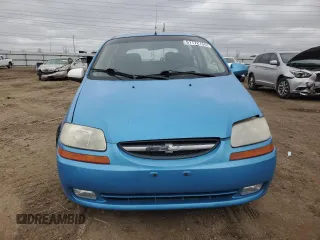 2006 Chevrolet Aveo LT with VIN KL1TG666X6B645735, listed as a Copart auction lot 51172155 with 140,489 mi miles and Salvage title. Bid and sale history available at DreamBid. Image 5.