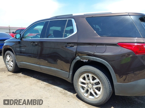 2018 Chevrolet Traverse LT Cloth with VIN 1GNERGKW8JJ224738, listed as a IAAI auction lot 42275642 with 103,305 mi miles and . Bid and sale history available at DreamBid. Image 14.