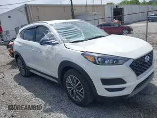 2019 Hyundai Tucson Sport with VIN KM8J33AL5KU066119, listed as a IAAI auction lot 42041651 with 60,281 mi miles. Bid and sale history available at carsss.com. Image 1.