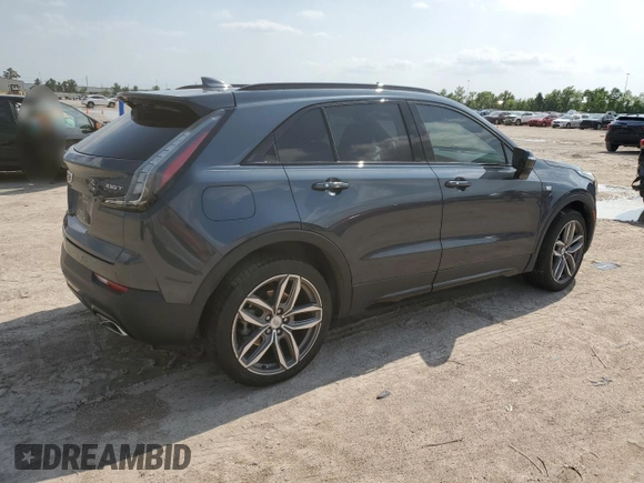 2020 Cadillac XT4 FWD Sport with VIN 1GYFZER40LF012664, listed as a Copart auction lot 54797915 with 59,393 mi miles and Salvage title. Bid and sale history available at DreamBid. Image 3.