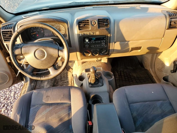2005 Chevrolet Colorado LS Z71 with VIN 1GCDT196658182639, listed as a Copart auction lot 43548385 with 183,129 mi miles and Salvage Title. Bid and sale history available at carsss.com. Image 8.