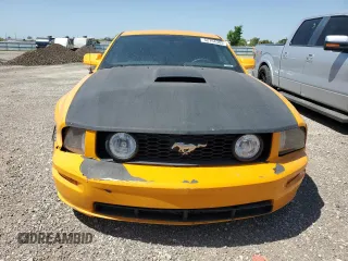 2007 Ford Mustang GT Deluxe with VIN 1ZVHT82HX75343081, listed as a Copart auction lot 52754385 with 122,369 mi miles and Salvage title. Bid and sale history available at DreamBid. Image 5.