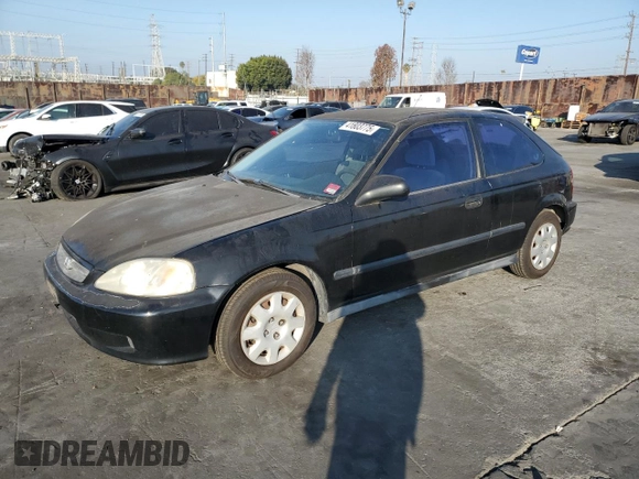 2000 Honda Civic DX z VIN 2HGEJ6448YH111570, wystawiony jako Copart lot #41803775 z przebiegiem 144 925 mil mil oraz Szkoda całkowita • Salvage title. Historia ofert i sprzedaży dostępna na DreamBid. Obrazek 1.
