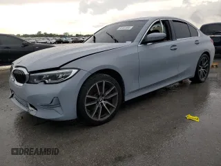 2021 BMW 3 Series 330i xDrive with VIN 3MW5R7J01M8B49397, listed as a Copart auction lot 55161355 with Not provided miles and Salvage title. Bid and sale history available at DreamBid. Image 1.