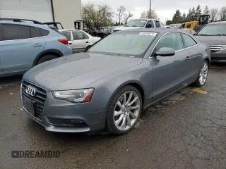 2013 Audi A5 Premium Plus z VIN WAULFAFR3DA047091, wystawiony jako Copart lot #48499624 z przebiegiem 84 625 mil mil oraz Szkoda całkowita • Salvage title. Historia ofert i sprzedaży dostępna na DreamBid. Obrazek 1.