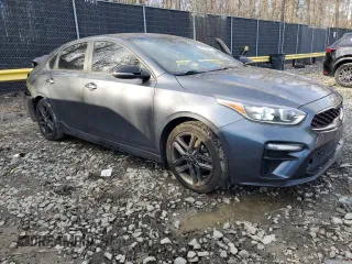 2020 Kia Forte GT-Line with VIN 3KPF34ADXLE168038, listed as a Copart auction lot 45873365 with 105,327 mi miles and Salvage Title. Bid and sale history available at carsss.com. Image 4.