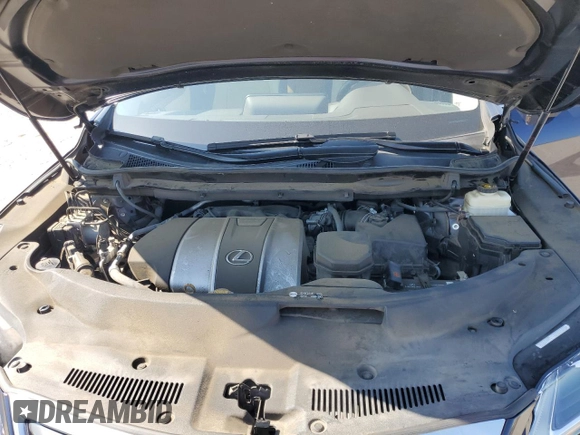 2017 Lexus RX 350 with VIN 2T2ZZMCA6HC035521, listed as a Copart auction lot 54652395 with 50,325 mi miles and Salvage Title. Bid and sale history available at DreamBid. Image 12.