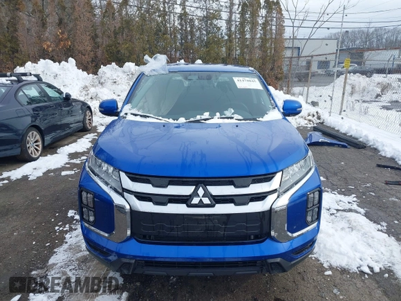 2022 Mitsubishi Outlander Sport ES with VIN JA4ARUAU3NU010938, listed as a IAAI auction lot 41478045 with 24,357 mi miles. Bid and sale history available at carsss.com. Image 13.