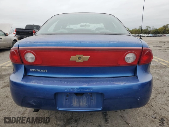 2005 Chevrolet Cavalier with VIN 1G1JC52F857140072, listed as a Copart auction lot 73124994 with 160,674 mi miles and Salvage Title. Bid and sale history available at DreamBid. Image 6.