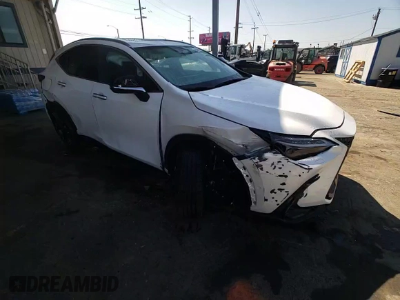 2022 Lexus NX with VIN JTJHKCFZ8N2003046, listed as a Copart auction lot 65249633 with 6,523 mi miles. Bid and sale history available at carsss.com. Image 12.