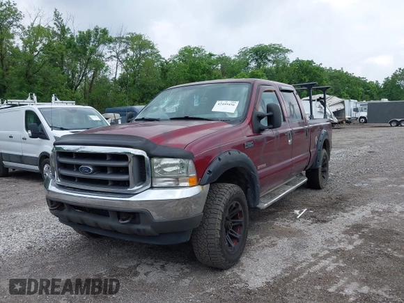 2004 Ford F-250 XL with VIN 1FTNW21P44EB88445, listed as a IAAI auction lot 42456615 with 214,185 mi miles and . Bid and sale history available at DreamBid. Image 12.