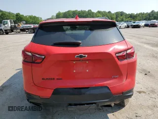 2020 Chevrolet Blazer RS with VIN 3GNKBKRS2LS721055, listed as a Copart auction lot 60691285 with 93,452 mi miles and Salvage title. Bid and sale history available at DreamBid. Image 6.