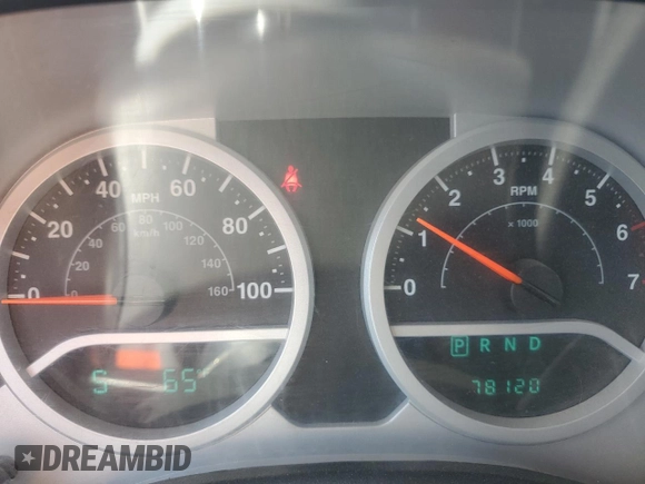 2010 Jeep Wrangler Rubicon with VIN 1J4BA6D18AL221240, listed as a Copart auction lot 57819025 with 78,120 mi miles and Salvage title. Bid and sale history available at DreamBid. Image 9.