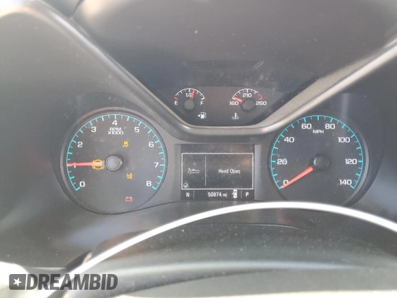 2021 Chevrolet Colorado 2WD LT with VIN 1GCGSCEN4M1144925, listed as a Copart auction lot 54852425 with 50,874 mi miles and Salvage title. Bid and sale history available at DreamBid. Image 9.