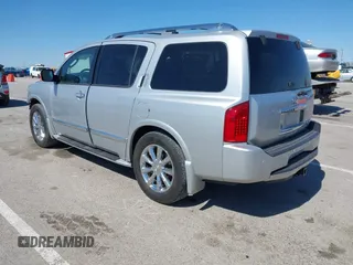 2010 Infiniti QX56 with VIN 5N3ZA0NE6AN909747, listed as a IAAI auction lot 41840842 with 188,469 mi miles and . Bid and sale history available at carsss.com. Image 3.