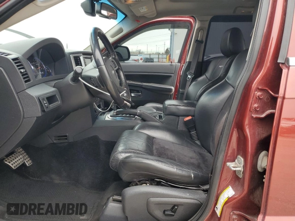 2008 Jeep Grand Cherokee SRT-8 with VIN 1J8HR78348C162460, listed as a Copart auction lot 43966375 with 94,444 mi miles and Salvage Title. Bid and sale history available at carsss.com. Image 7.