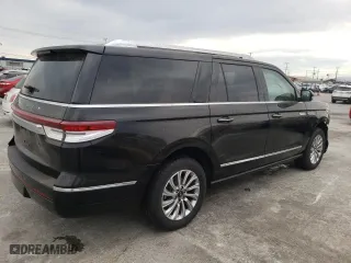 2022 Lincoln Navigator L Standard with VIN 5LMJJ3MT9NEL13848, listed as a Copart auction lot 61149473 with 5,445 mi miles. Bid and sale history available at carsss.com. Image 3.