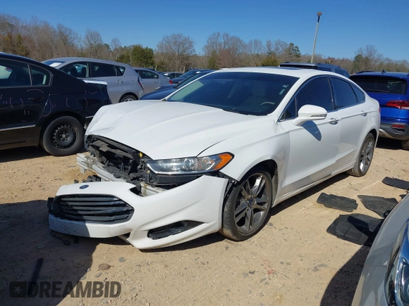 2016 Ford Fusion Titanium with VIN 3FA6P0K95GR180108, listed as a IAAI auction lot 41763917 with 163,331 mi miles and . Bid and sale history available at carsss.com. Image 2.