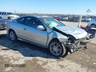 2006 Acura RSX with VIN JH4DC54846S004909, listed as a IAAI auction lot 41472243 with 153,831 mi miles. Bid and sale history available at carsss.com. Image 1.