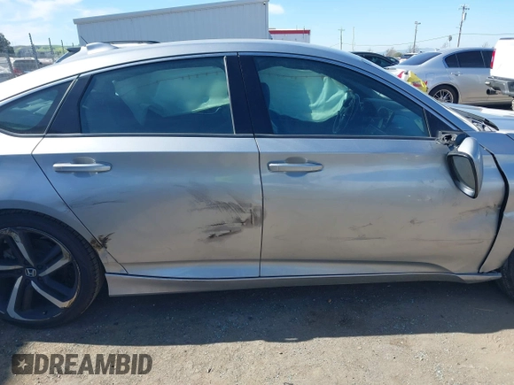 2019 Honda Accord Sedan Sport 1.5T with VIN 1HGCV1F3XKA006554, listed as a IAAI auction lot 41702809 with 102,724 mi miles. Bid and sale history available at carsss.com. Image 13.