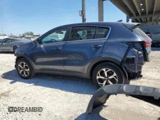 2020 Kia Sportage LX with VIN KNDPM3AC0L7725798, listed as a Copart auction lot 47143165 with 52,190 mi miles and Salvage Title. Bid and sale history available at carsss.com. Image 2.