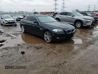 2013 BMW 5 Series 535i xDrive with VIN WBAFU7C58DDU74451, listed as a Copart auction lot 49048544 with 87,021 mi miles and Salvage Title. Bid and sale history available at carsss.com. Image 10.