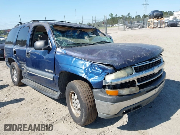 2003 Chevrolet Tahoe LT with VIN 1GNEC13Z13J280286, listed as a IAAI auction lot 42010980 with 1 mi miles. Bid and sale history available at carsss.com. Image 1.