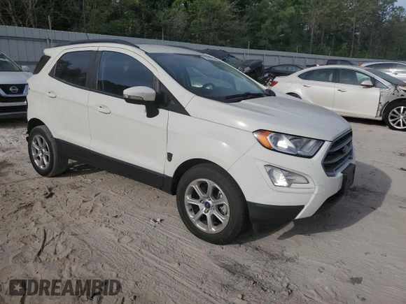 2020 Ford EcoSport SE z VIN MAJ3S2GEXLC333352, wystawiony jako Copart lot #53942215 z przebiegiem 22 865 mil mil oraz Nie do naprawy. Historia ofert i sprzedaży dostępna na DreamBid. Obrazek 4.