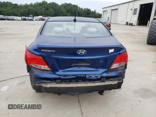 2015 Hyundai Accent GLS with VIN KMHCT4AE4FU886410, listed as a Copart auction lot 62561083 with 124,306 mi miles. Bid and sale history available at carsss.com. Image 6.