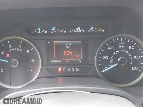 2018 Ford F-150 XL with VIN 1FTEW1E51JFD38844, listed as a IAAI auction lot 41911102 with 116,887 mi miles. Bid and sale history available at carsss.com. Image 7.