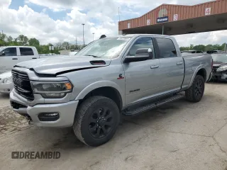 2022 Ram 2500 Laramie with VIN 3C6UR5FL6NG261617, listed as a Copart auction lot 56929965 with 96,537 mi miles and Salvage title. Bid and sale history available at DreamBid. Image 1.