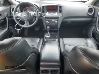 2009 Nissan Maxima SV with VIN 1N4AA51E19C820663, listed as a Copart auction lot 50221555 with 155,568 mi miles and Salvage Title. Bid and sale history available at DreamBid. Image 8.