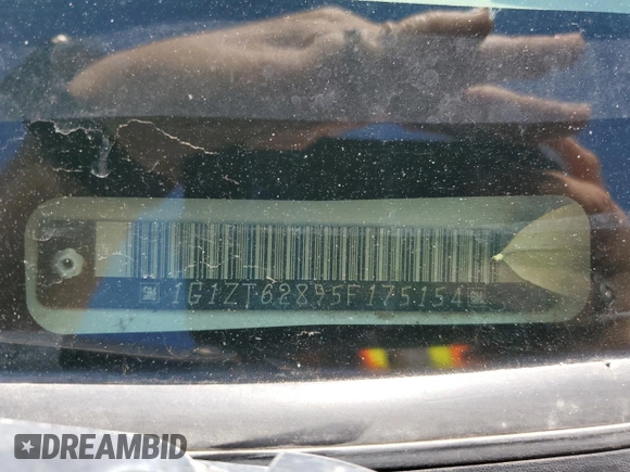 2005 Chevrolet Malibu Maxx LS z VIN 1G1ZT62895F175154, wystawiony jako Copart lot #56050025 z przebiegiem Nie podano mil oraz Szkoda całkowita • Salvage title. Historia ofert i sprzedaży dostępna na DreamBid. Obrazek 12.
